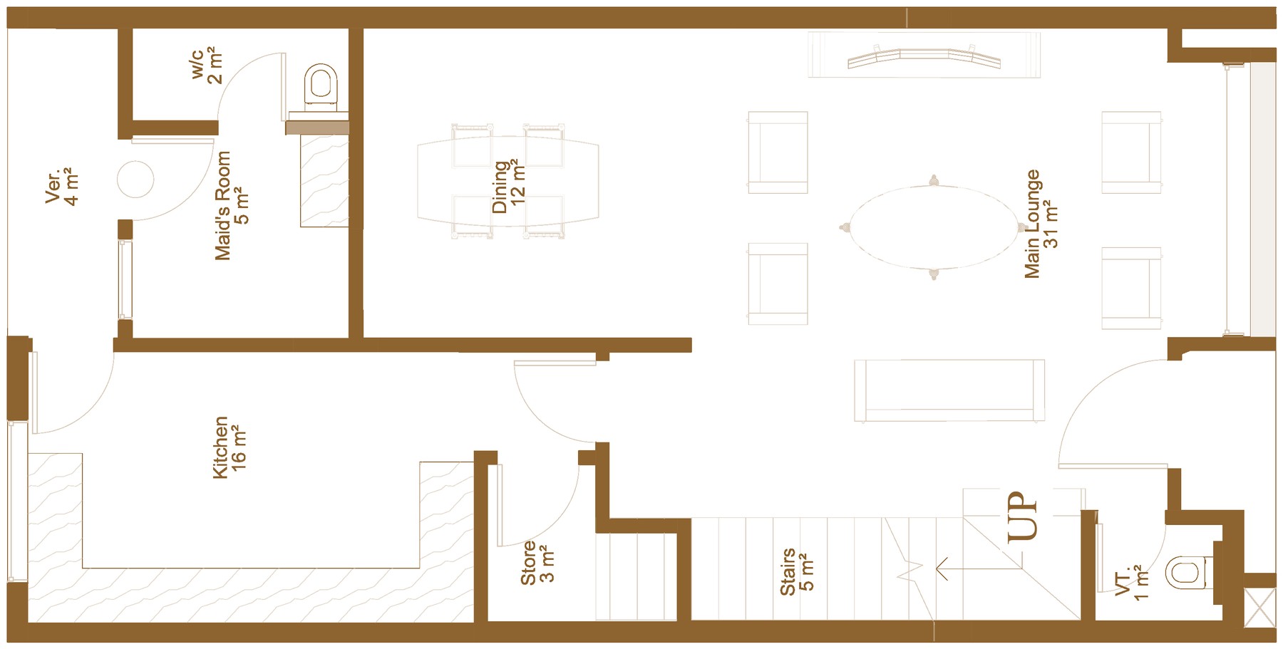 Ground floor drawing for Emerald City