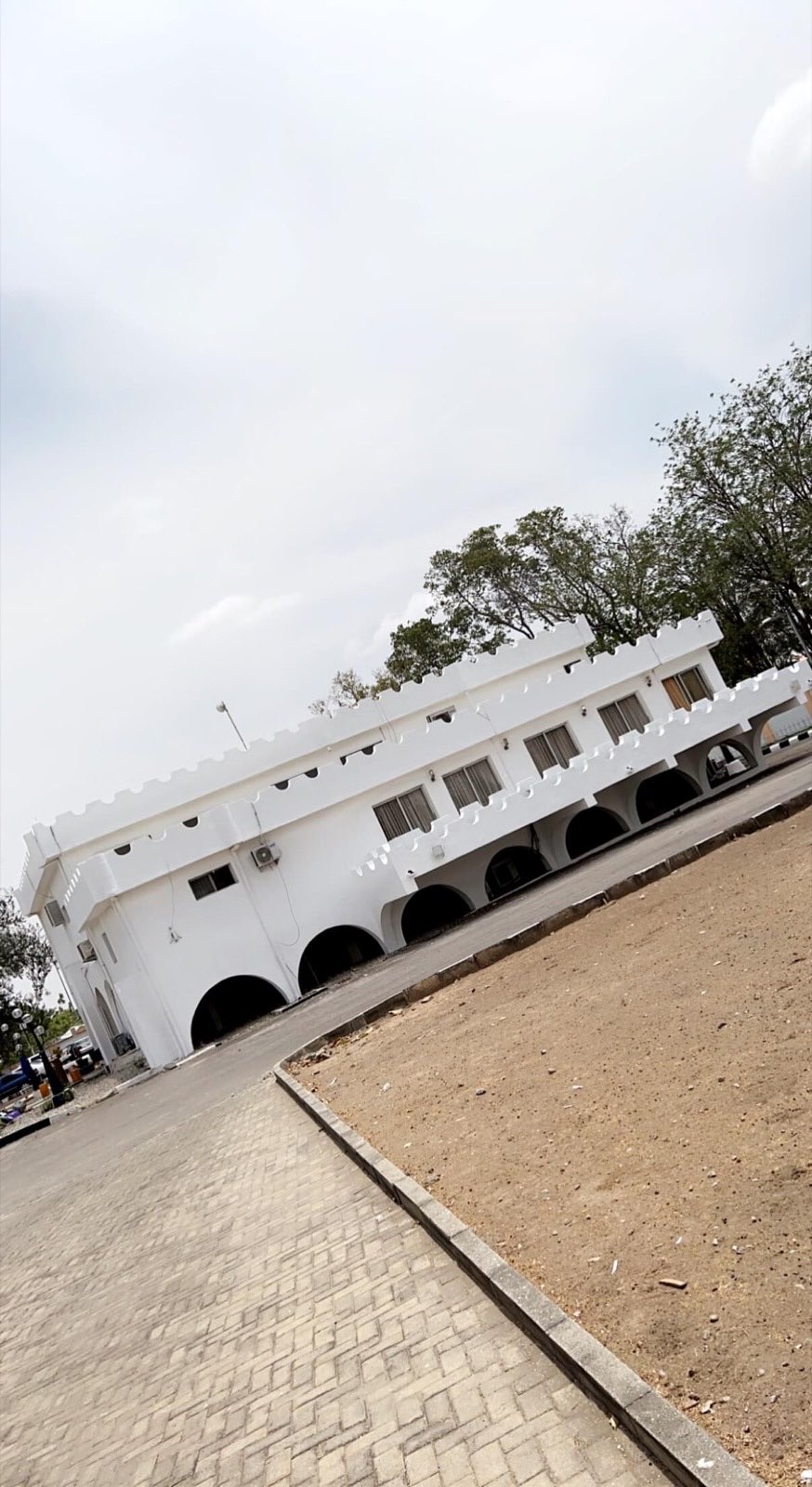 The Lodge, Niger State, during refurbishment works